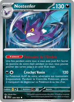 Carte Pokémon Nostenfer #029 — Fable Nébuleuse