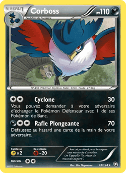 Carte Pokémon Corboss #73 — Dragons Exaltés