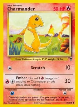 Carte Pokémon Charmander #70 — Legendary Collection