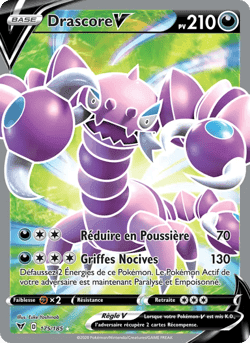 Carte Pokémon Drascore V #175 — Voltage Éclatant