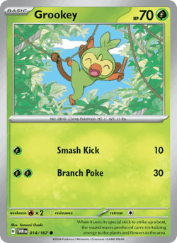 Carte Pokémon Ouistempo #014 — Mascarade Crépusculaire