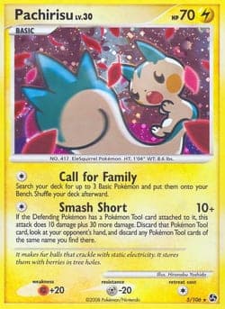Carte Pokémon Pachirisu #5 — Grands Envols